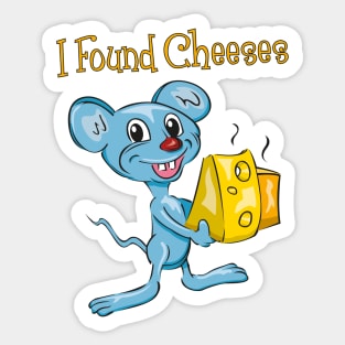 I found cheeses Sticker
